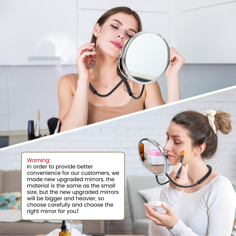 Miroir durable avec reflet fidèle.