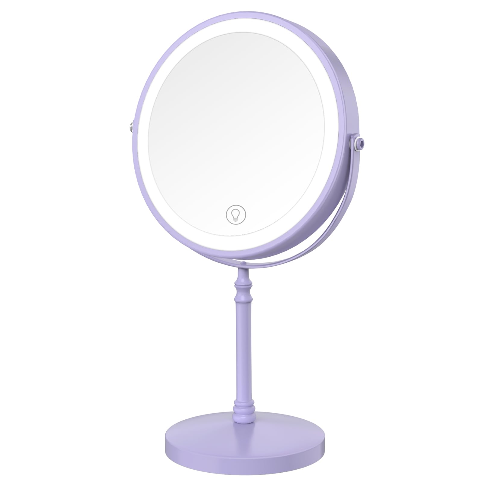 DEIOVWXS miroir lumineux 1x et 10x pour un maquillage précis