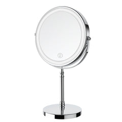 DEIOVWXS miroir maquillage lumineux 1x/10x pour détails nets