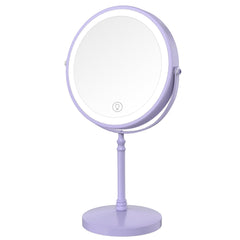 DEIOVWXS miroir lumineux 1x et 10x pour un maquillage précis