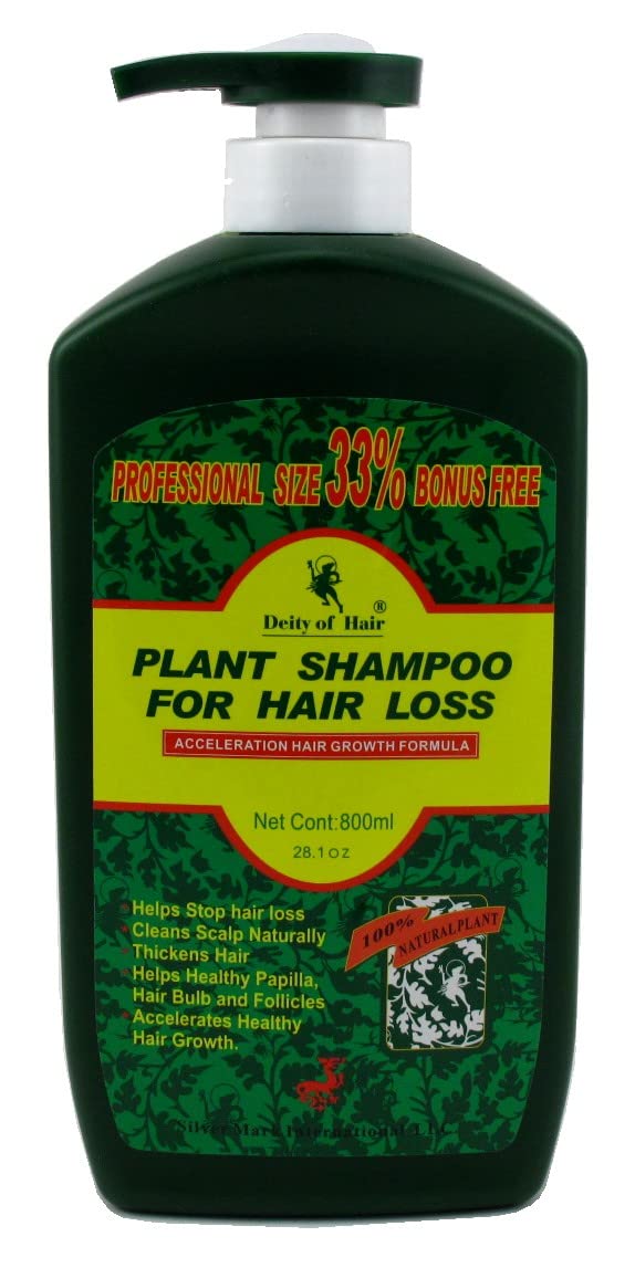 Shampoing Deity America, bouteille de format professionnel prête à l'emploi.