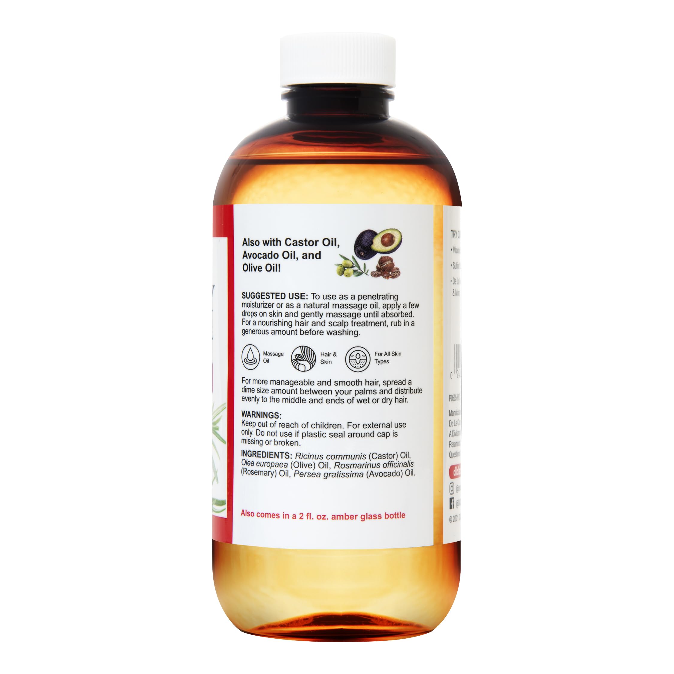 Delacruz huile romarin - gouttes-applicateur: application douce sur la peau.