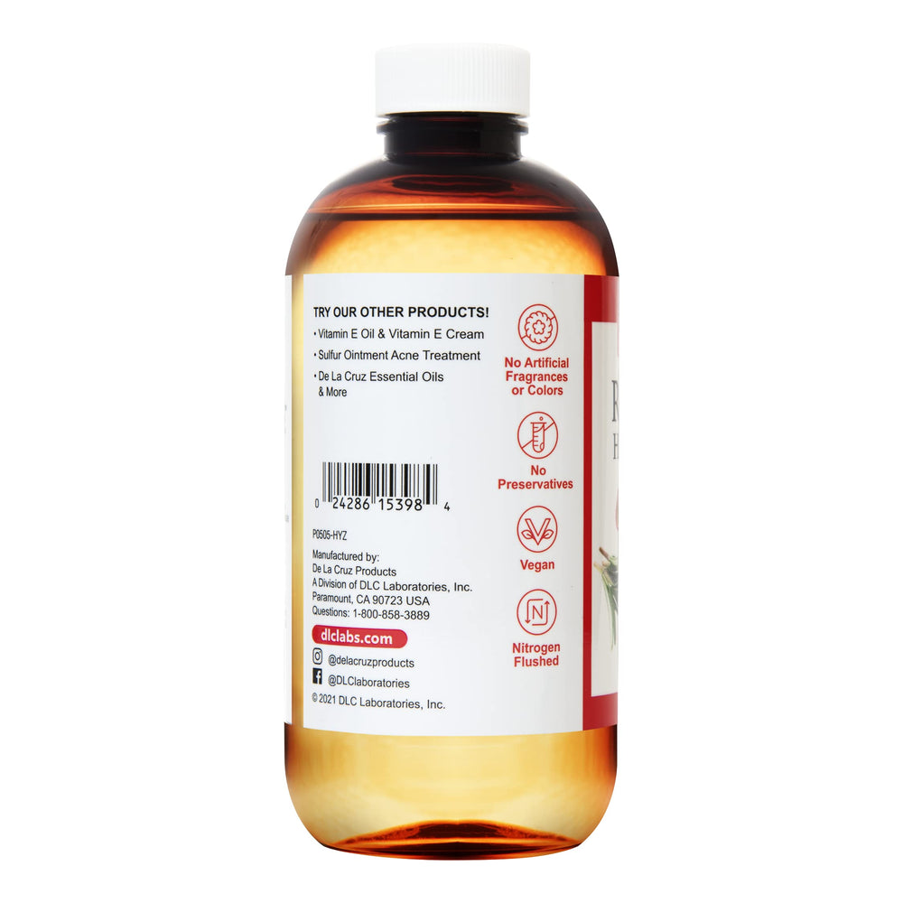 Delacruz huile romarin - massage mains: soin relaxant et nourrissant.