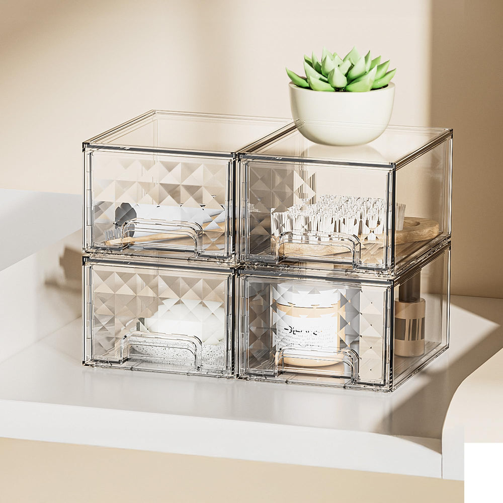 Delamu organisation salle de bains – rangement compact et stable