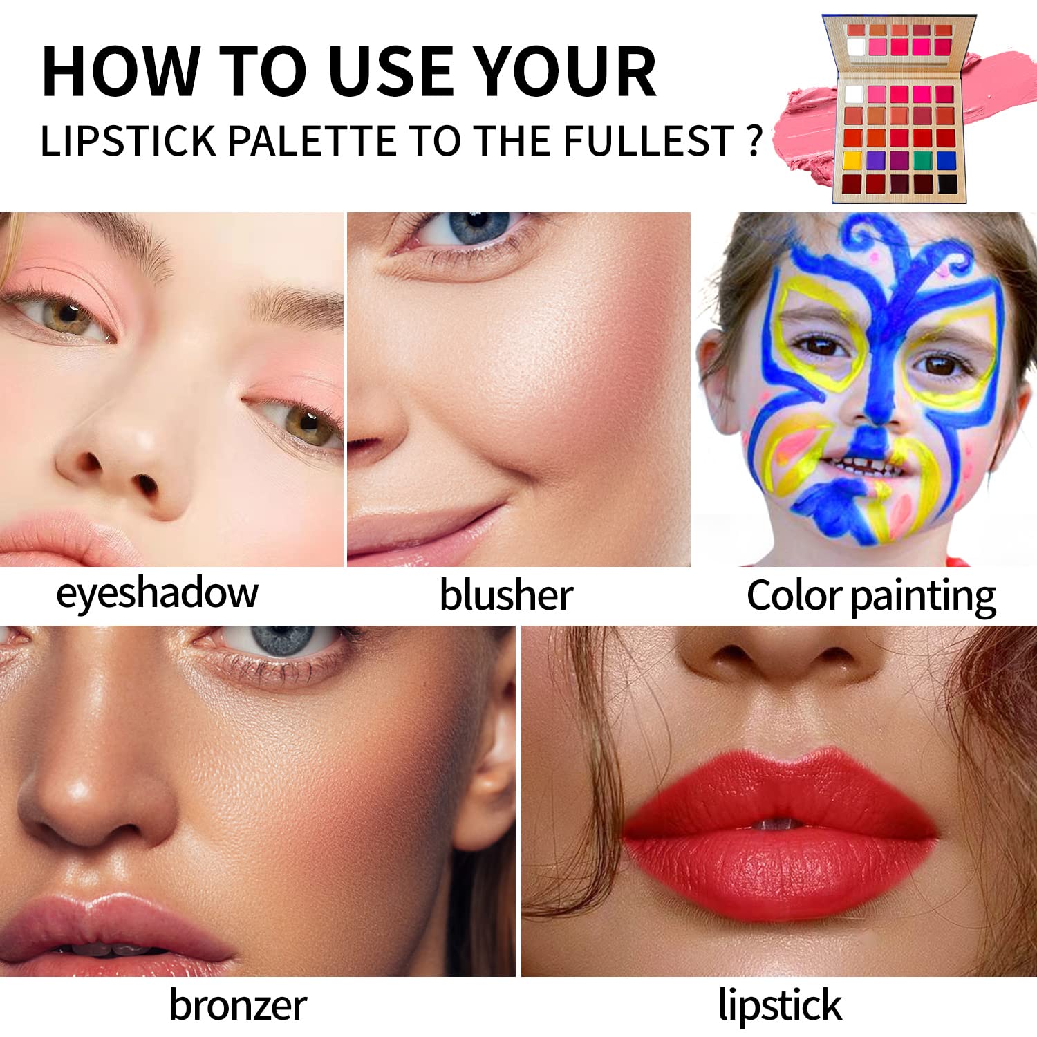 Polyvalence DE'LANCI: couleur et hydratation pour lèvres et visage.
