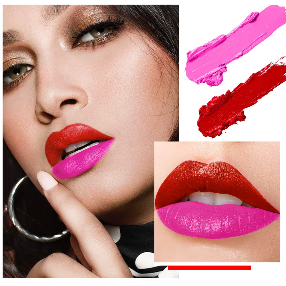 Rouge à lèvres DE'LANCI – texture crème douce et hydratante.