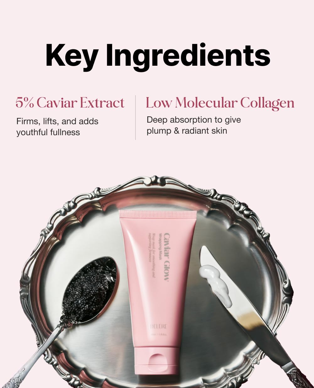 Delere Caviar Glow – pores resserrés et éclat naturel