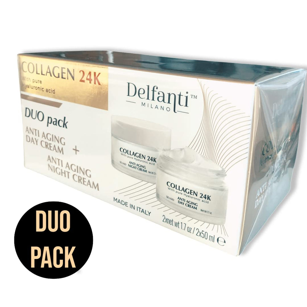 Delfanti-Milano Collagene 24K crème nuit soin réparateur doux.
