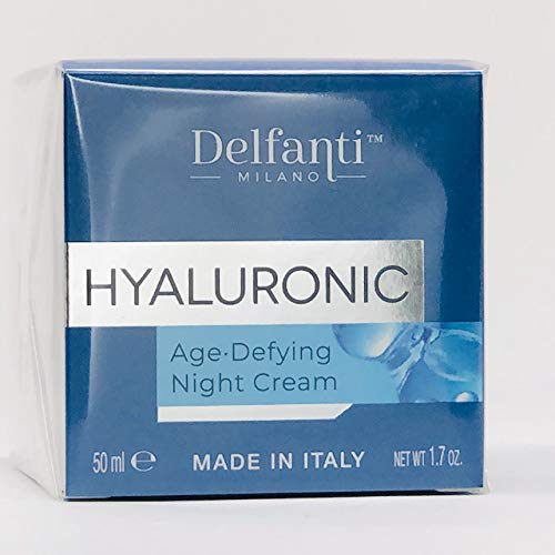 Delfanti-Milano crème nuit en pot, texture riche pour peau sèche.