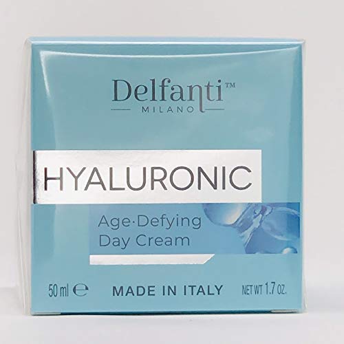 Ingrédients Hyaluronique de Delfanti-Milano pour visage et cou, soin hydratant.