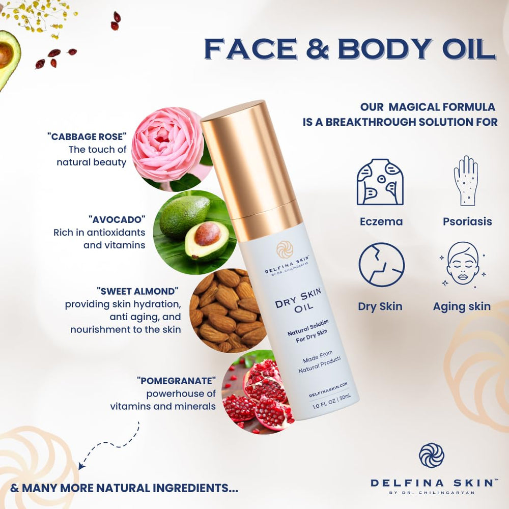 Delfina Skin – application sur peau, massage rapide pour peau souple.