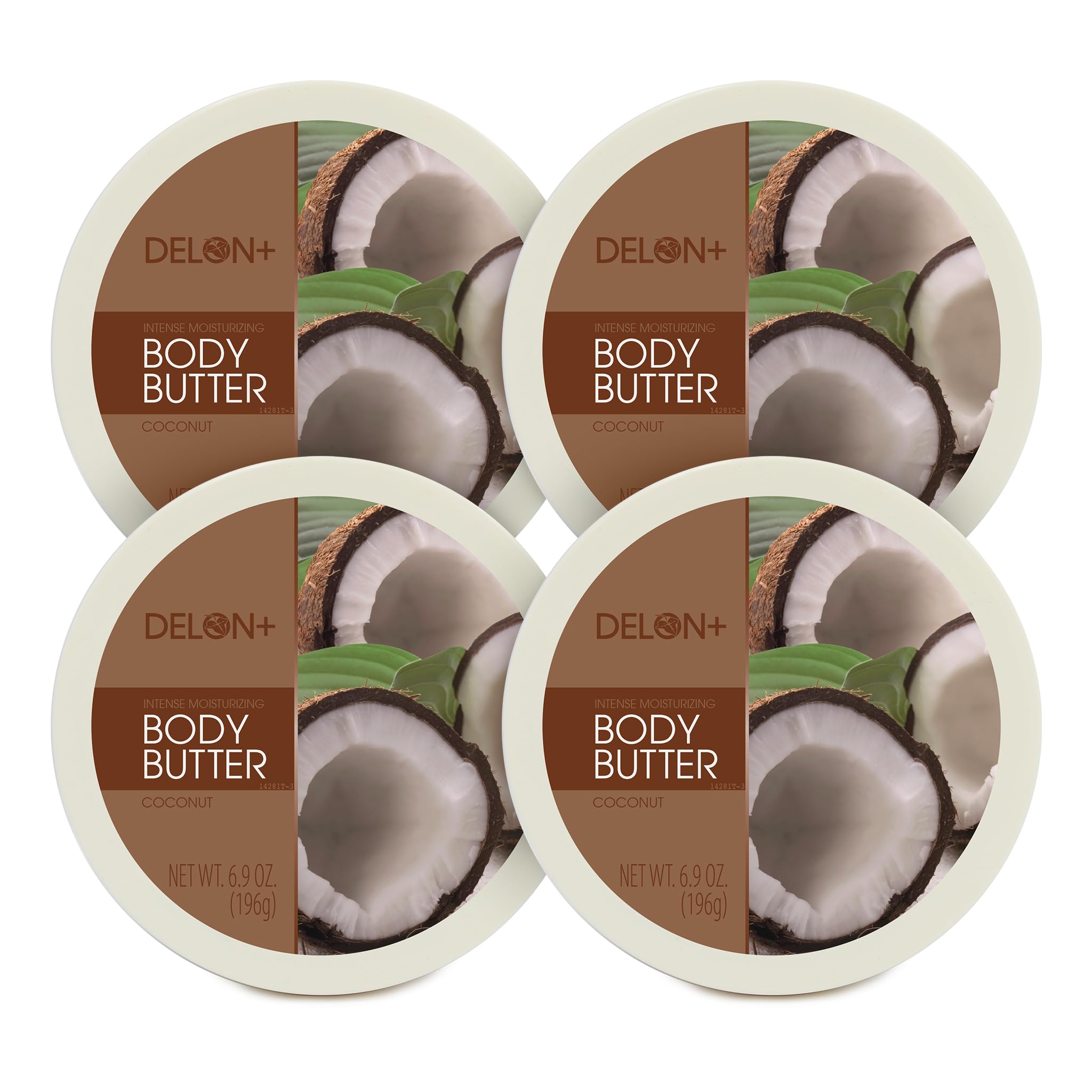 DELON Beurre corporel coco fondant qui hydrate rapidement et durablement.