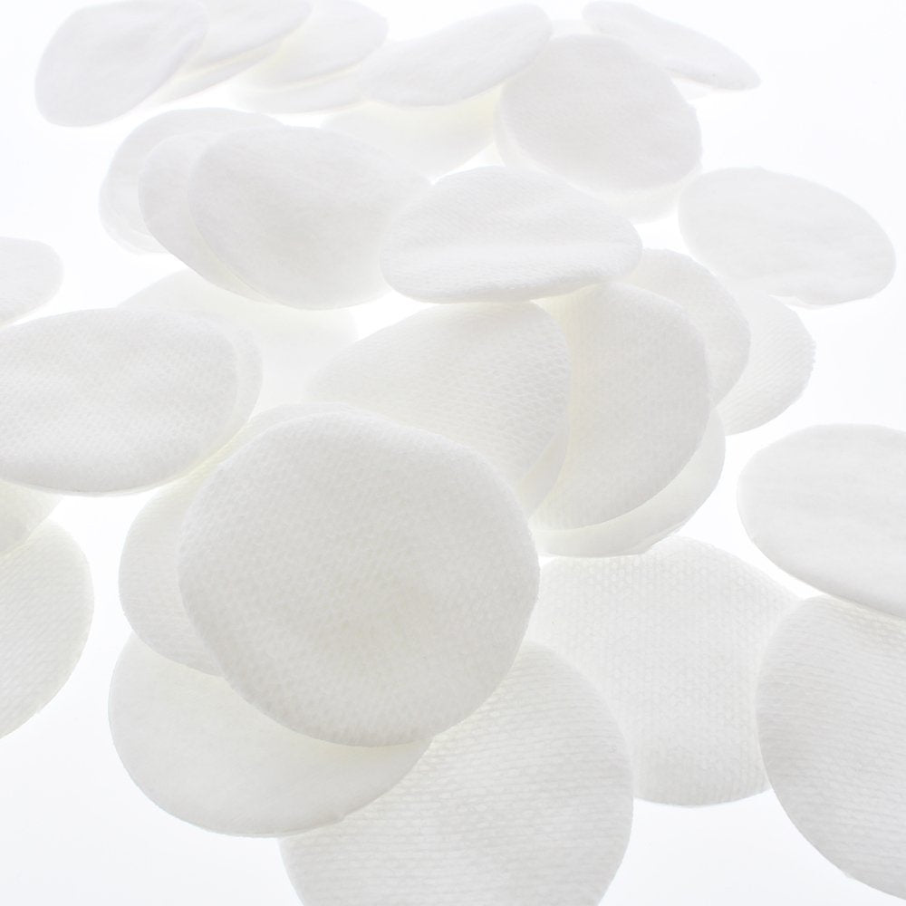 Disques coton DELON absorbants doux pour un contrôle précis.