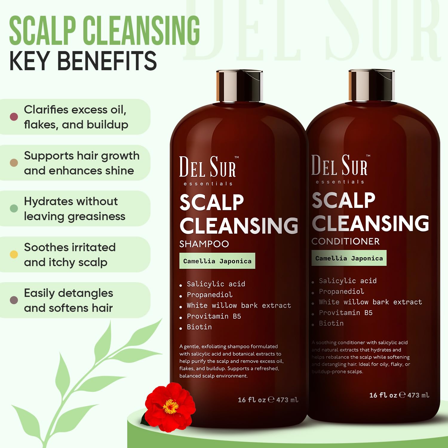 DEL SUR apres-shampooing-cheveux-legers-hydratation: douceur sans lourdeur.