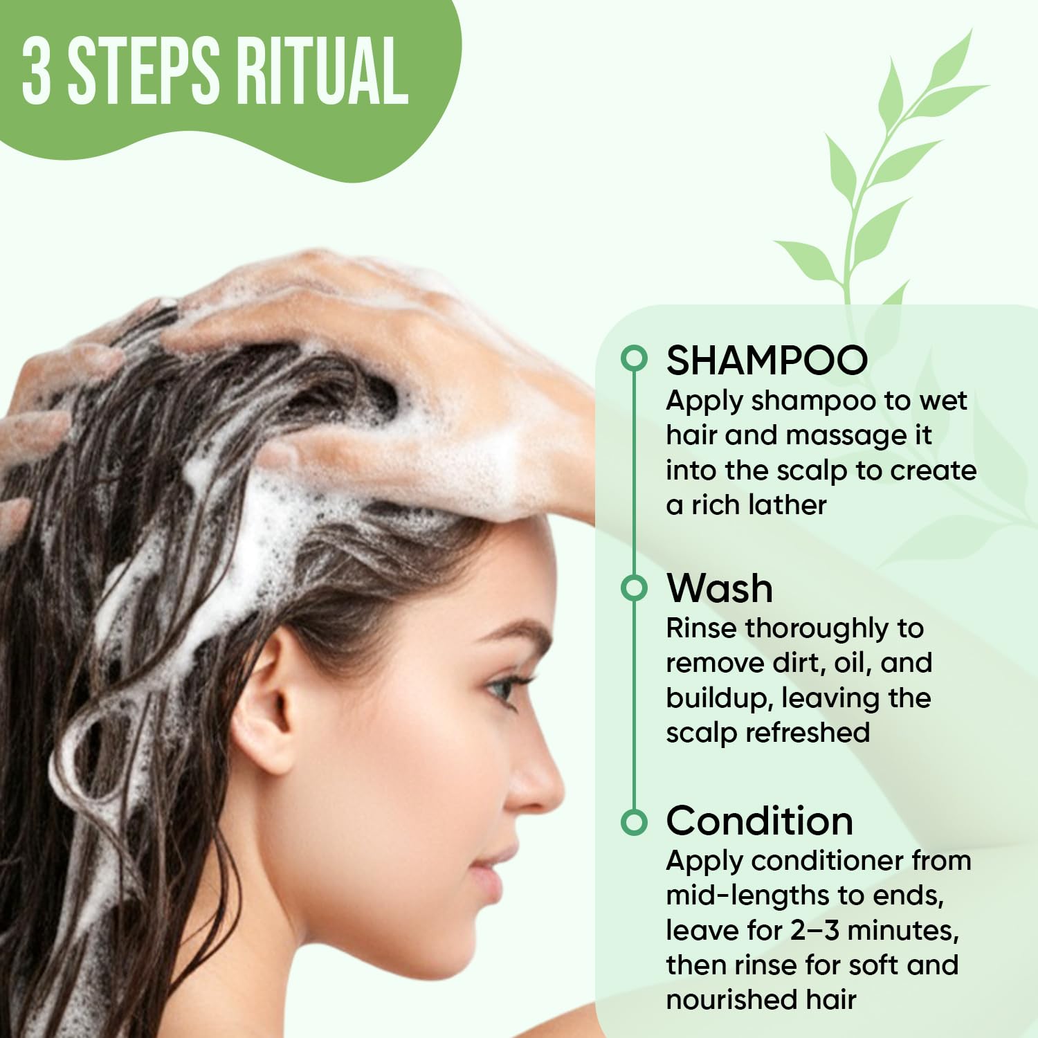 DEL SUR bouteille-shampooing-cheveux-nettoyage-efficace: routine capillaire simplifiée.
