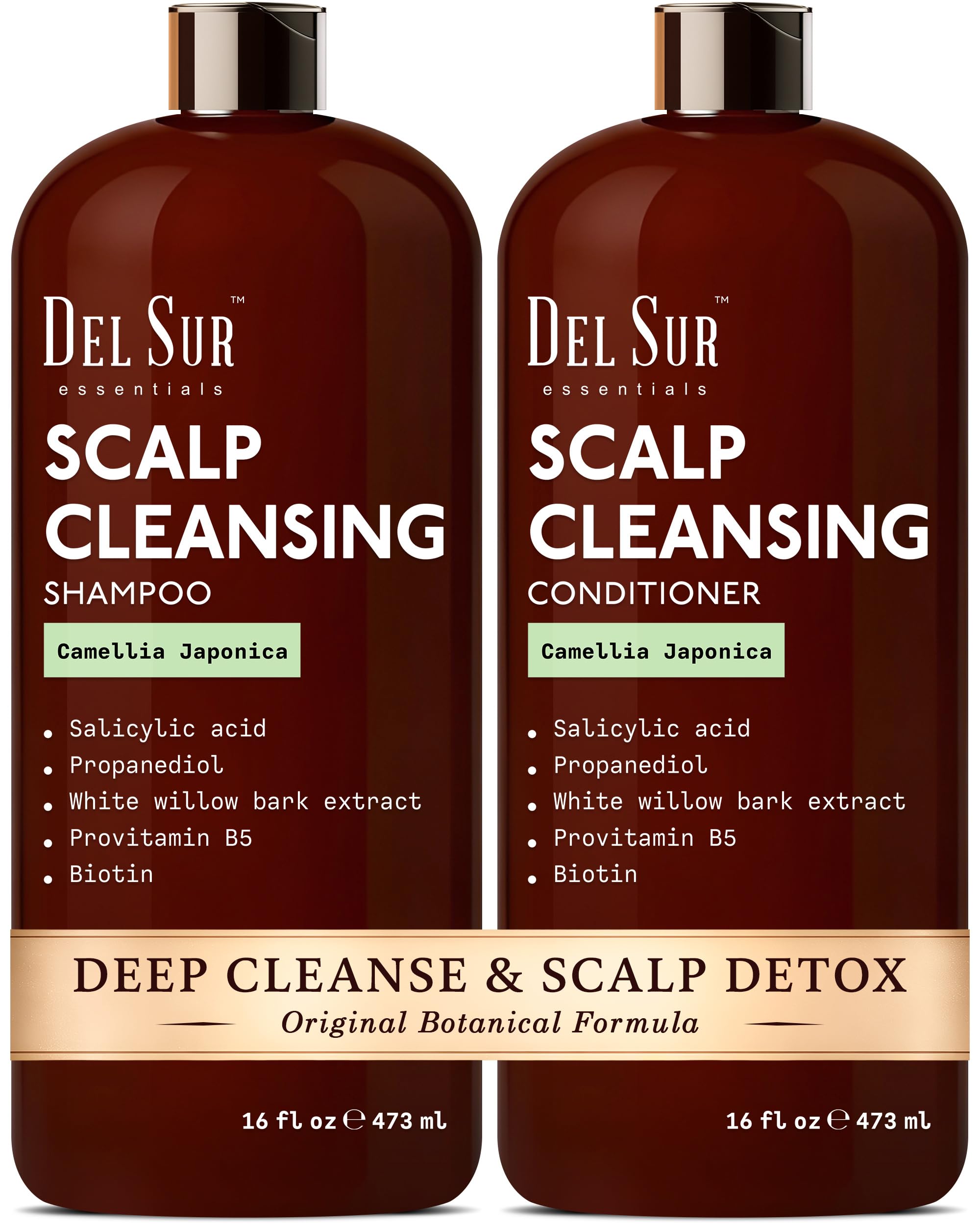 DEL SUR shampooing-cheveux-gras: nettoyage en profondeur pour cuir chevelu frais.