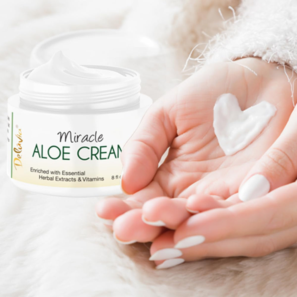 Deluvia Miracle Aloe Crème – soin pieds et mains hydrate durablement
