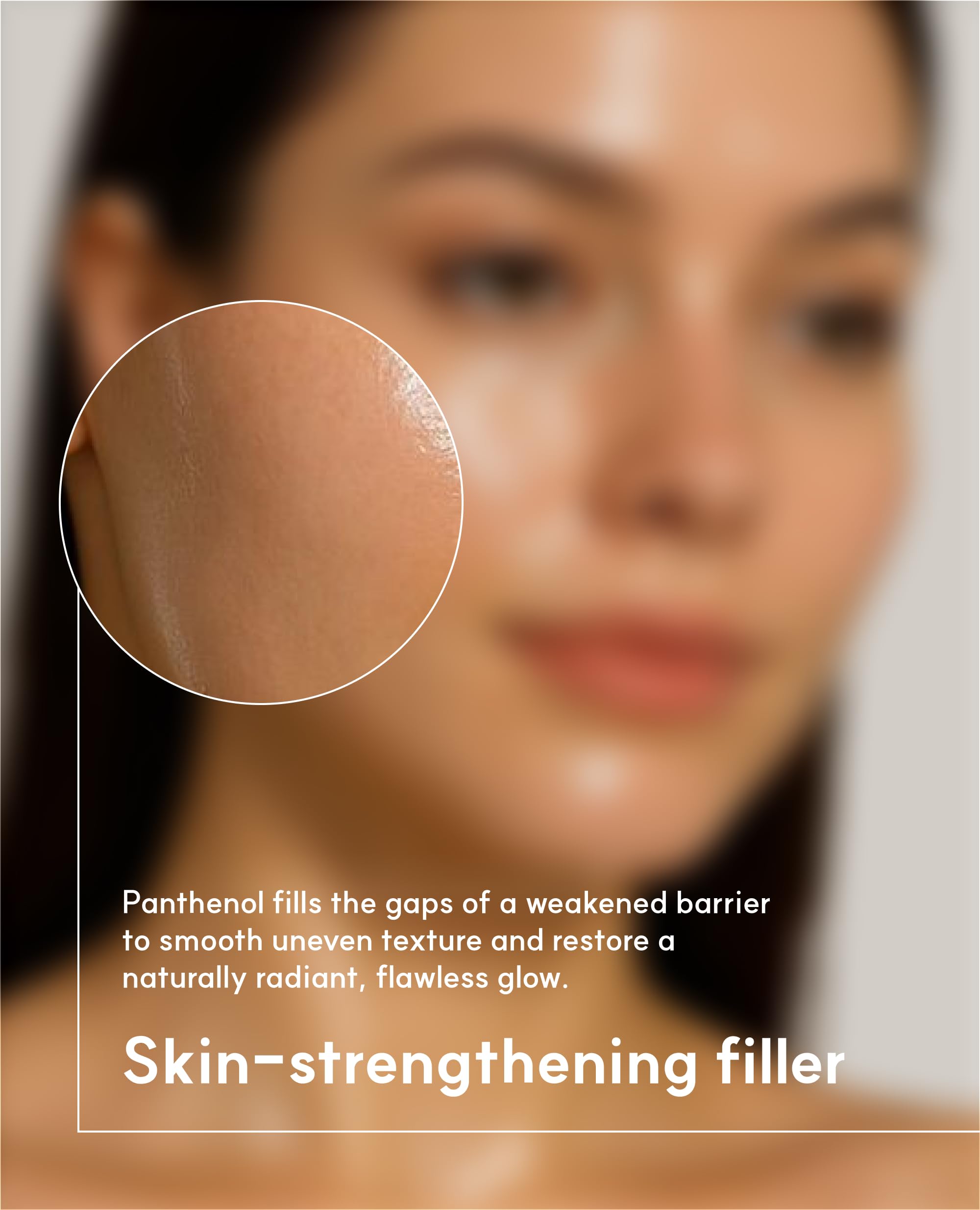 De:maf Panthenol 30% Wonder Drops texture – éclat naturel et hydratation légère.