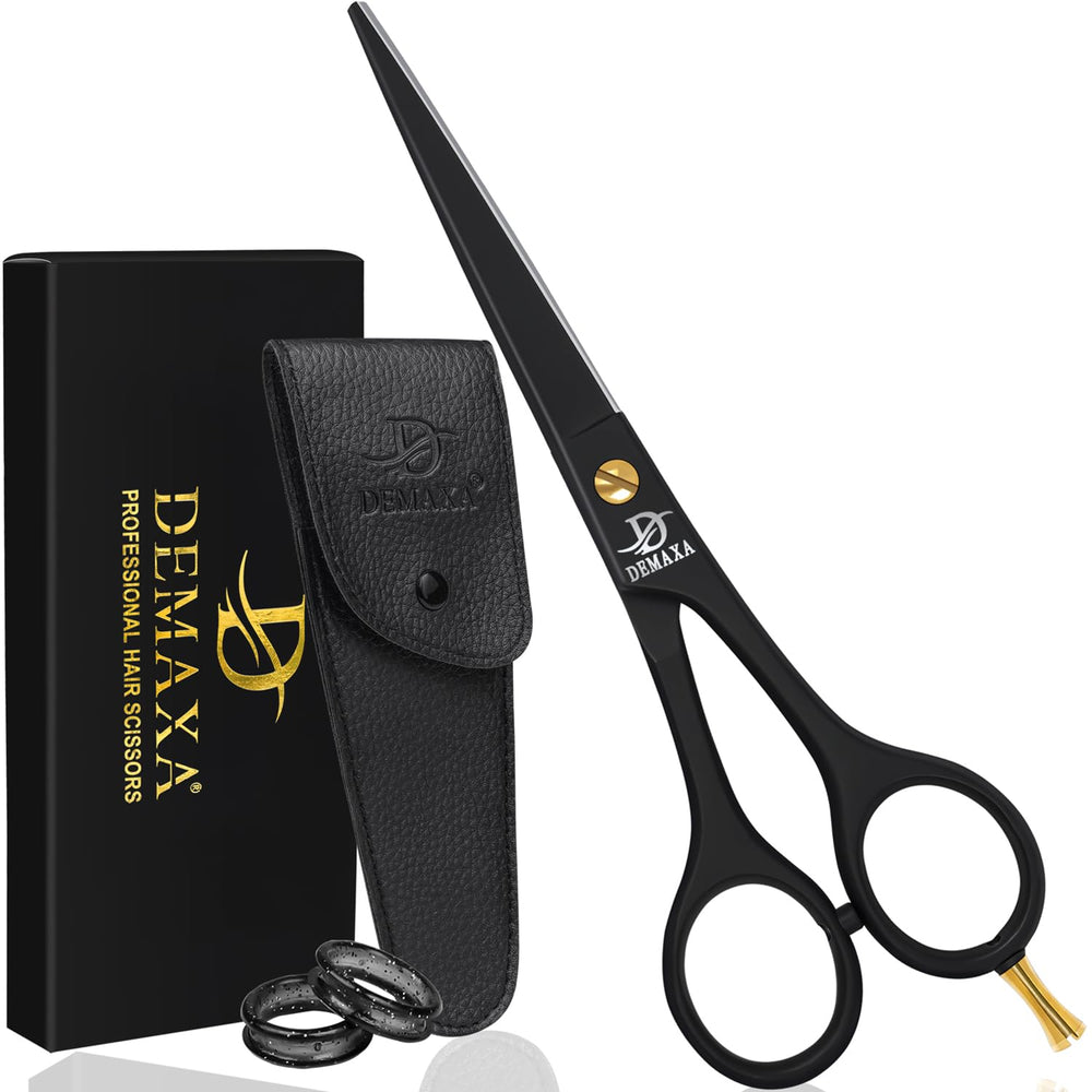 DEMAXA ciseaux professionnels lame haute-carbone pour coupe nette et durable