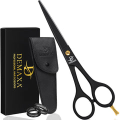 DEMAXA ciseaux professionnels lame haute-carbone pour coupe nette et durable