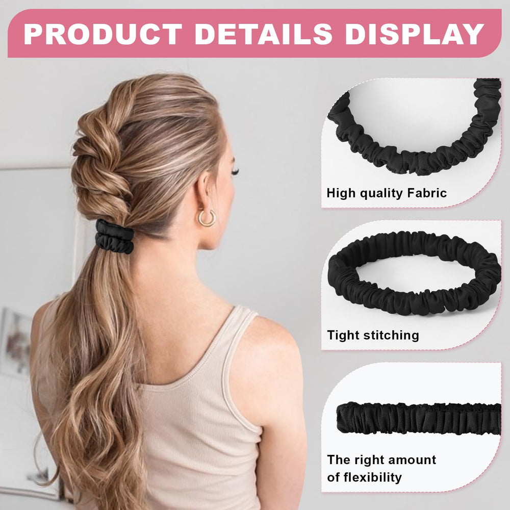 DEMAZALO coffret cadeau: emballage élégant et pratiques scrunchies.