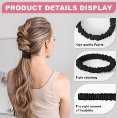 DEMAZALO coffret cadeau: emballage élégant et pratiques scrunchies.