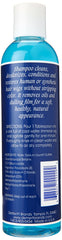Demert shampooing pour perruques, usage simple, préserve les ondulations et évite les frisottis.
