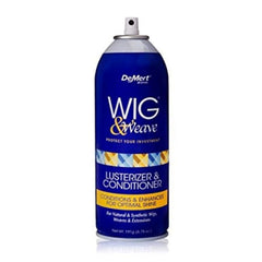 Demert Wig Luster Conditioner, bouteille aérosol, offre brillance professionnelle et douceur naturelle pour les perruques.