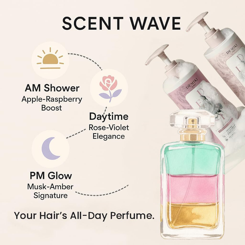 DEMIKI Brillance-douce-cheveux: texture soyeuse et soin quotidien.