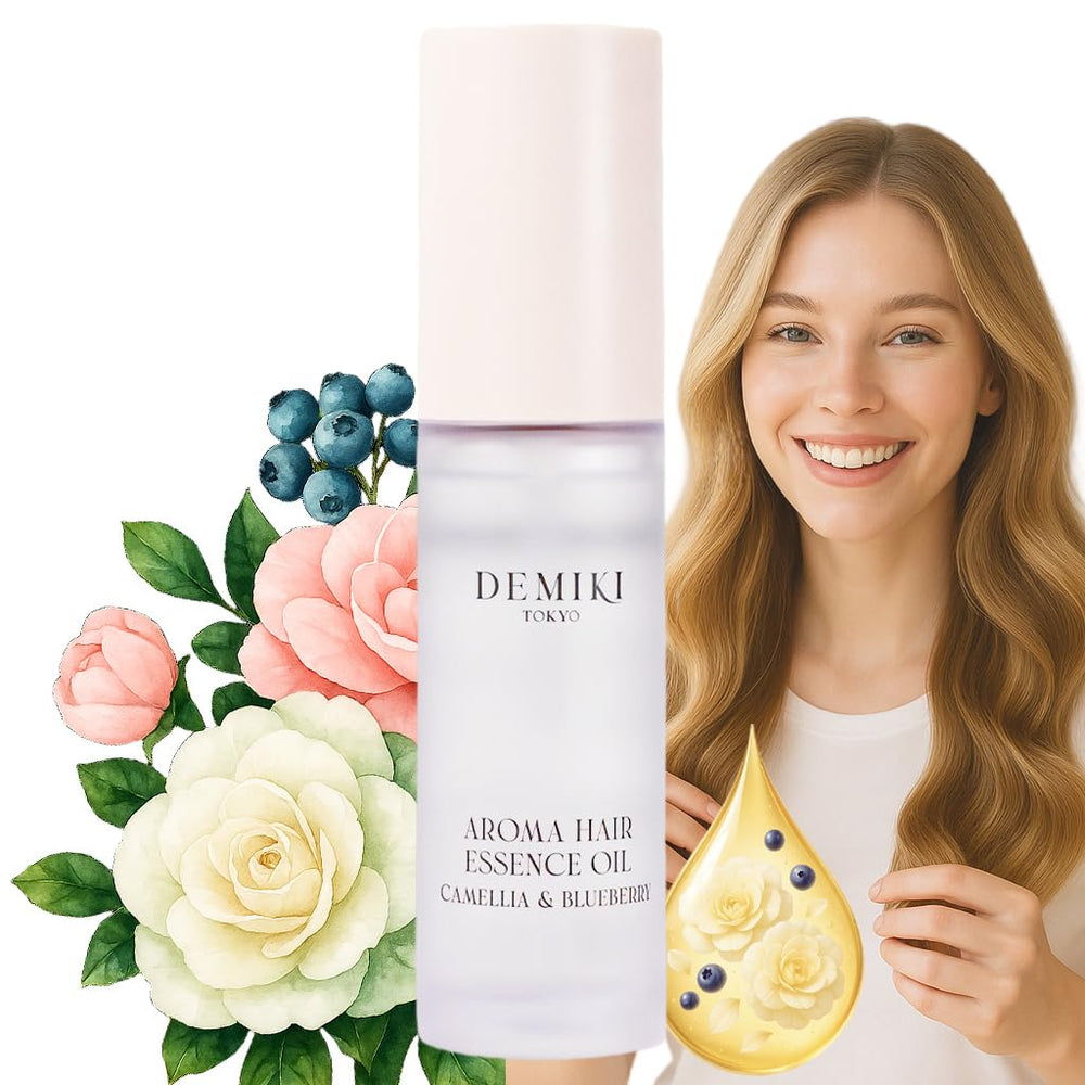 DEMIKI tout-en-un-serum: dompte les frisottis et apporte une brillance satinée.