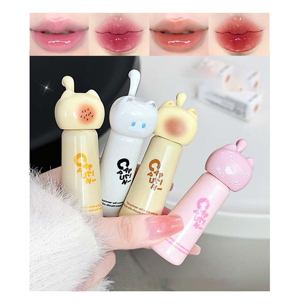 DENESTUP brillant-levres chat-mignon pour un look ludique et frais.