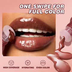 DENESTUP gloss effet-plumping lèvres visiblement plus pleines sans effort