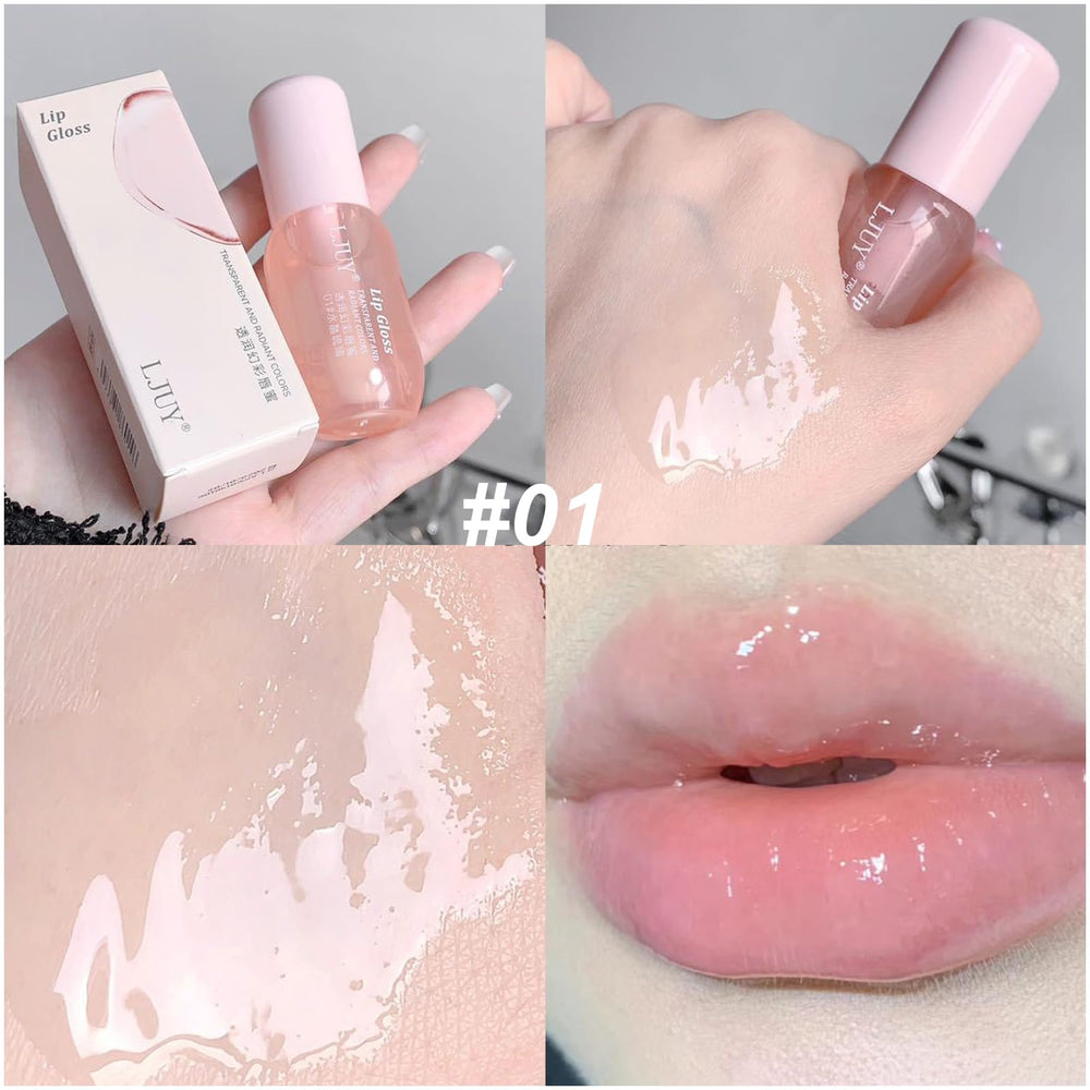 DENESTUP gloss lèvres huile menthe, texture soyeuse prête à l'application.
