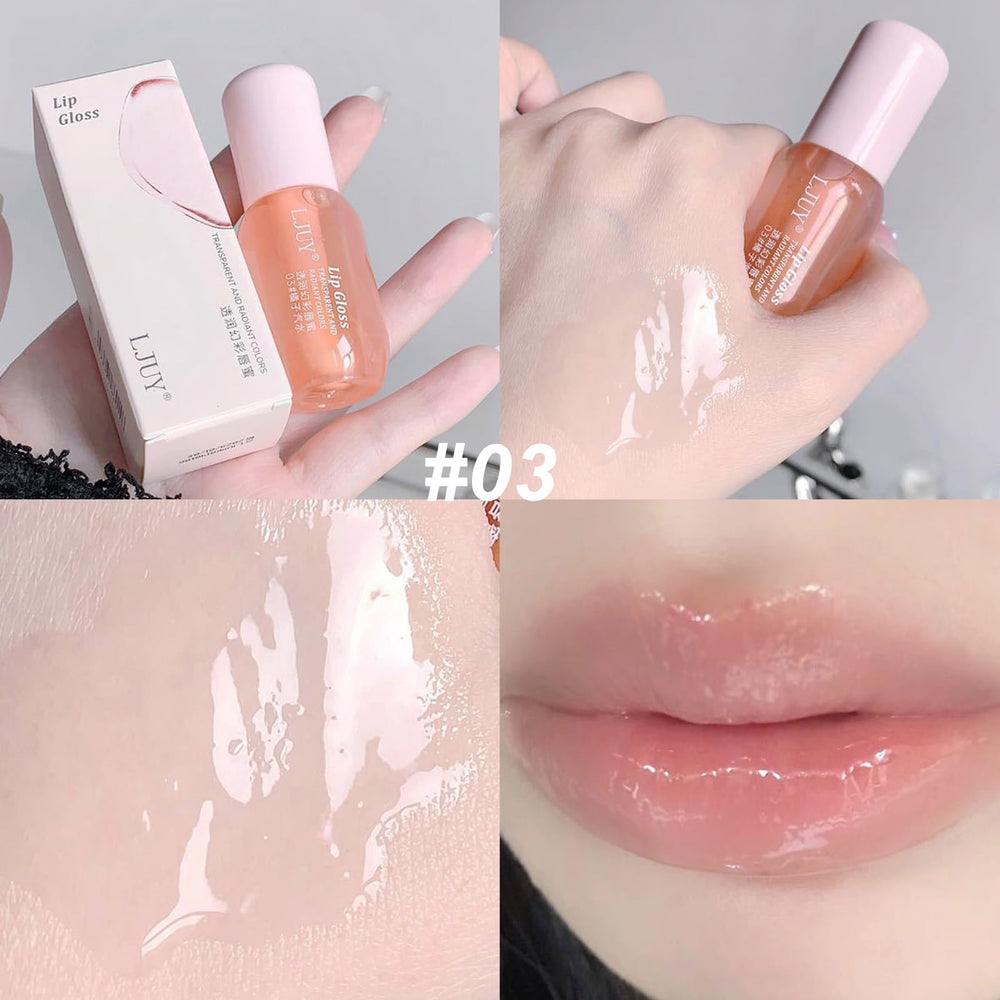 DENESTUP gloss lèvres huile menthe, finition transparente idéale au quotidien.