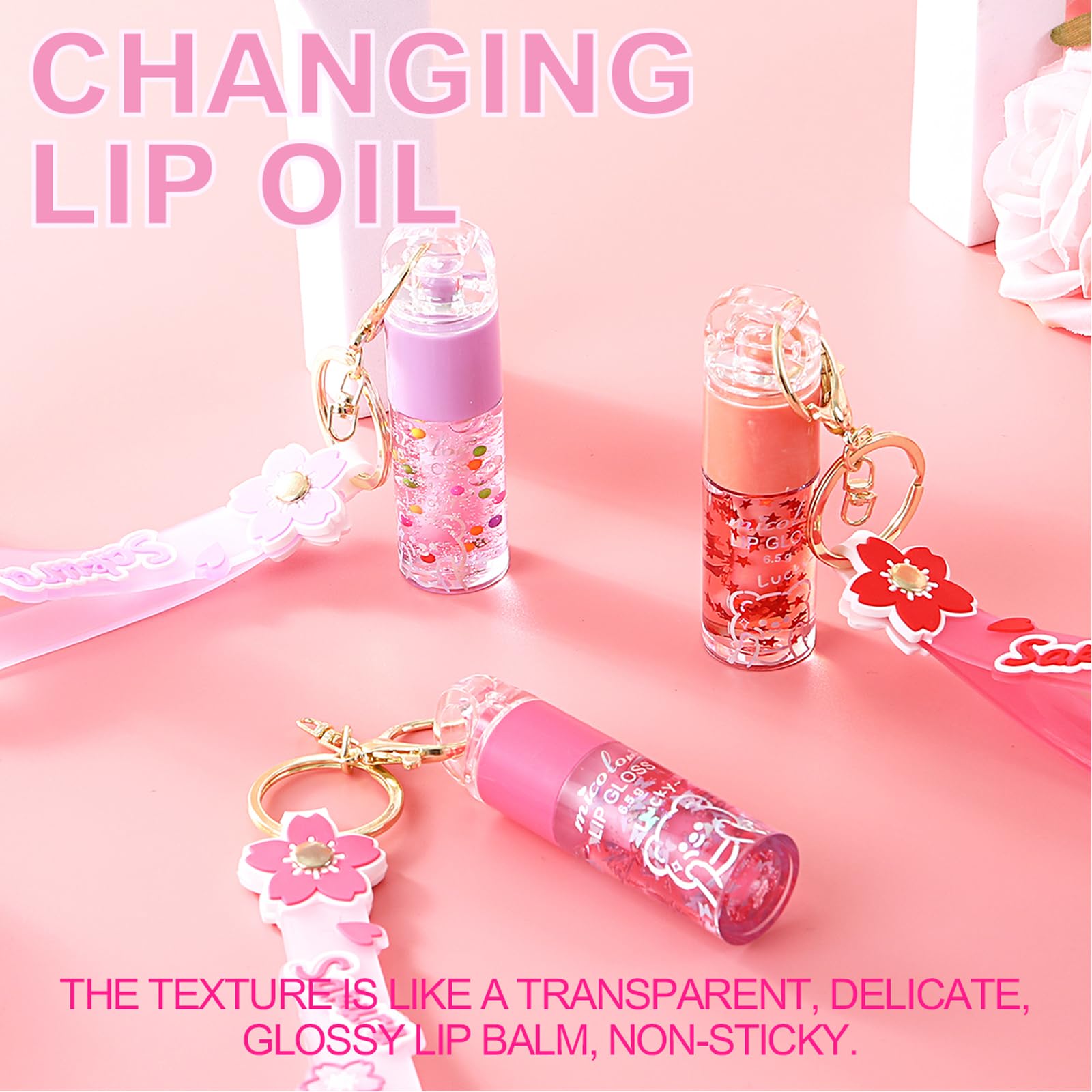 DENESTUP gloss packaging sakura, emballage élégant et portable.