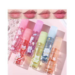 DENESTUP gloss roll-on fraises, application fluide pour lèvres hydratées