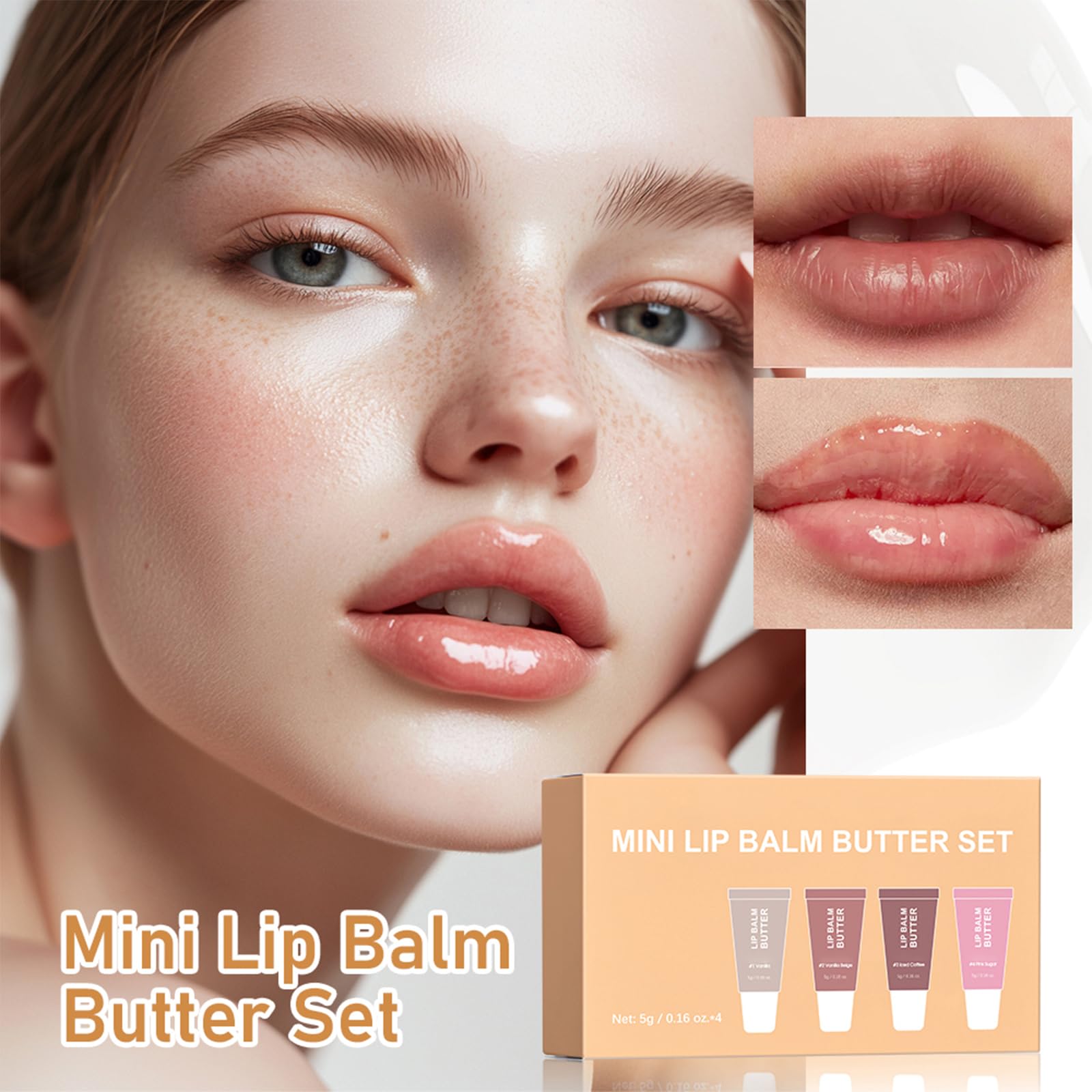 DENESTUP gloss sucre texture hydratante pour lèvres sèches.
