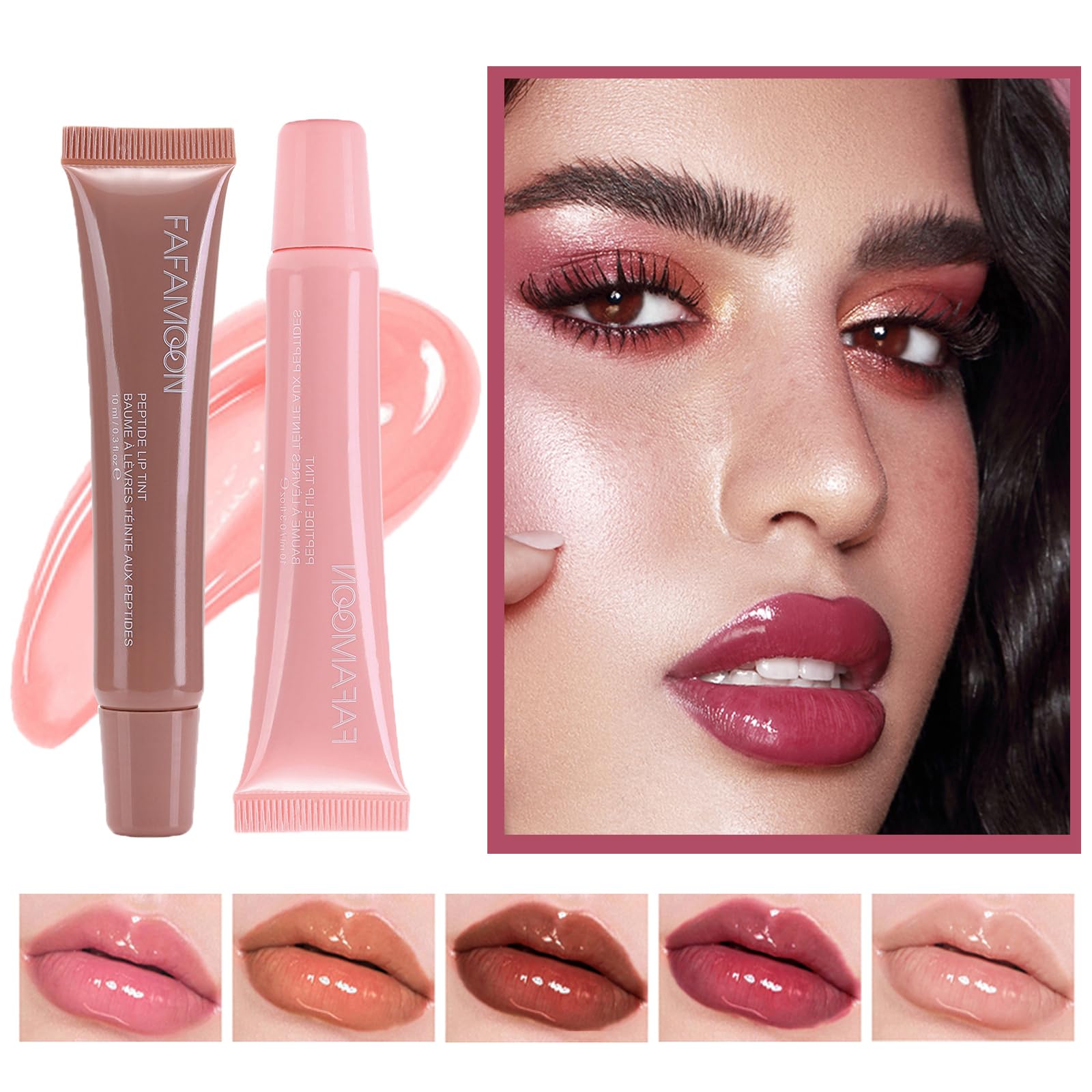 DENESTUP Lip Jam fini nude avec brillance naturelle et moderne.