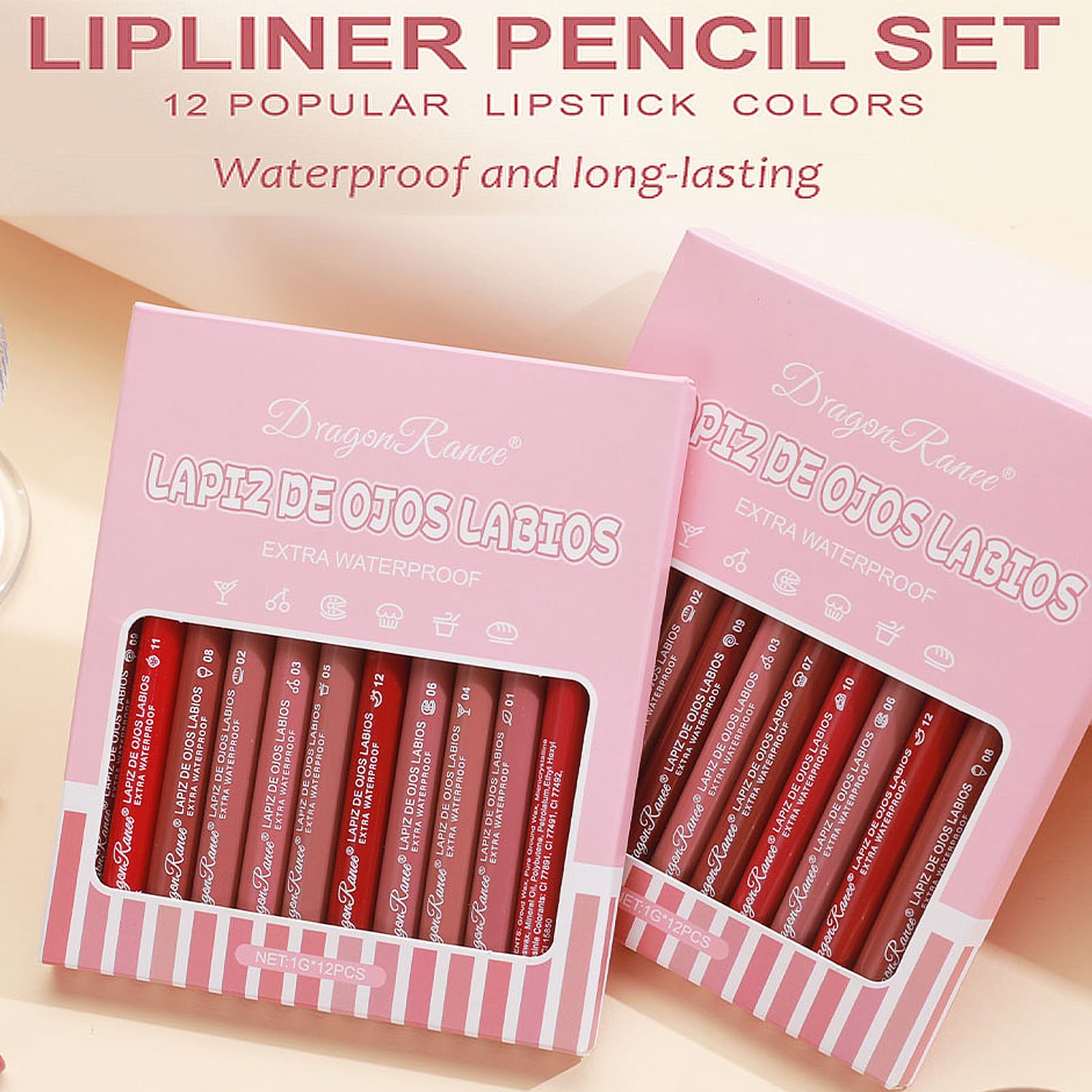 DENESTUP look quotidien rehausse avec 12 teintes polyvalentes