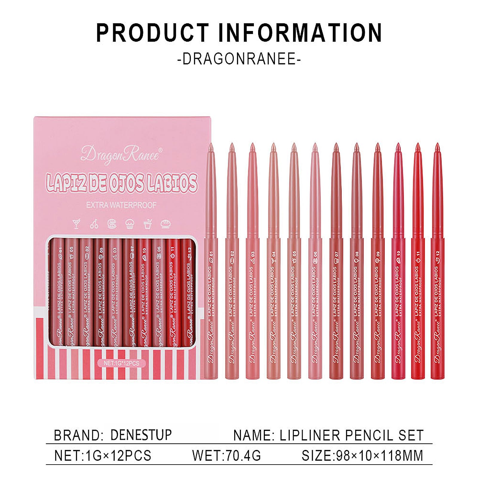 DENESTUP palette polyvalente pour assortir rapidement les coloris
