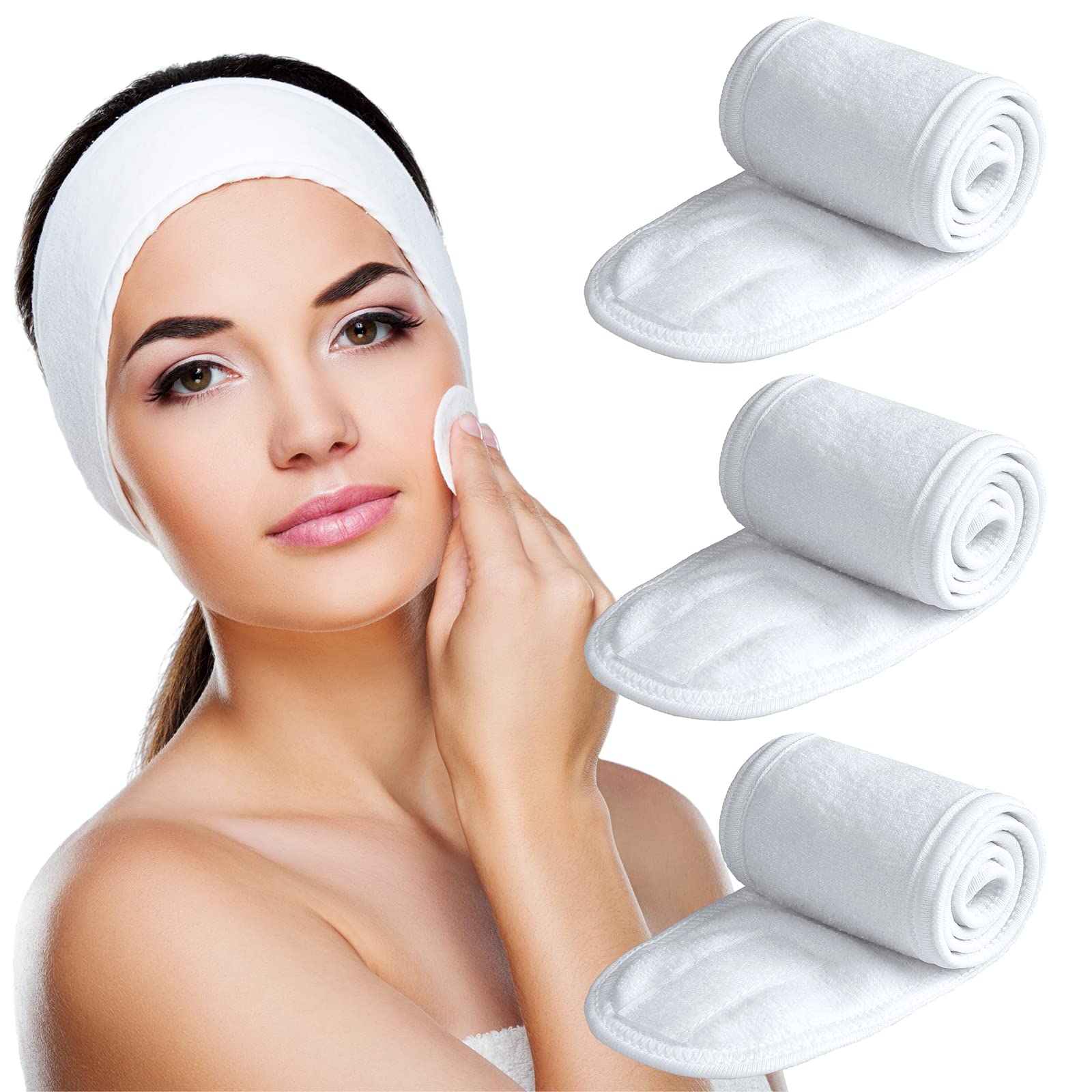 Bandeau de soin Denfany pour cheveux, absorbe l'eau et protège les yeux pendant le soin