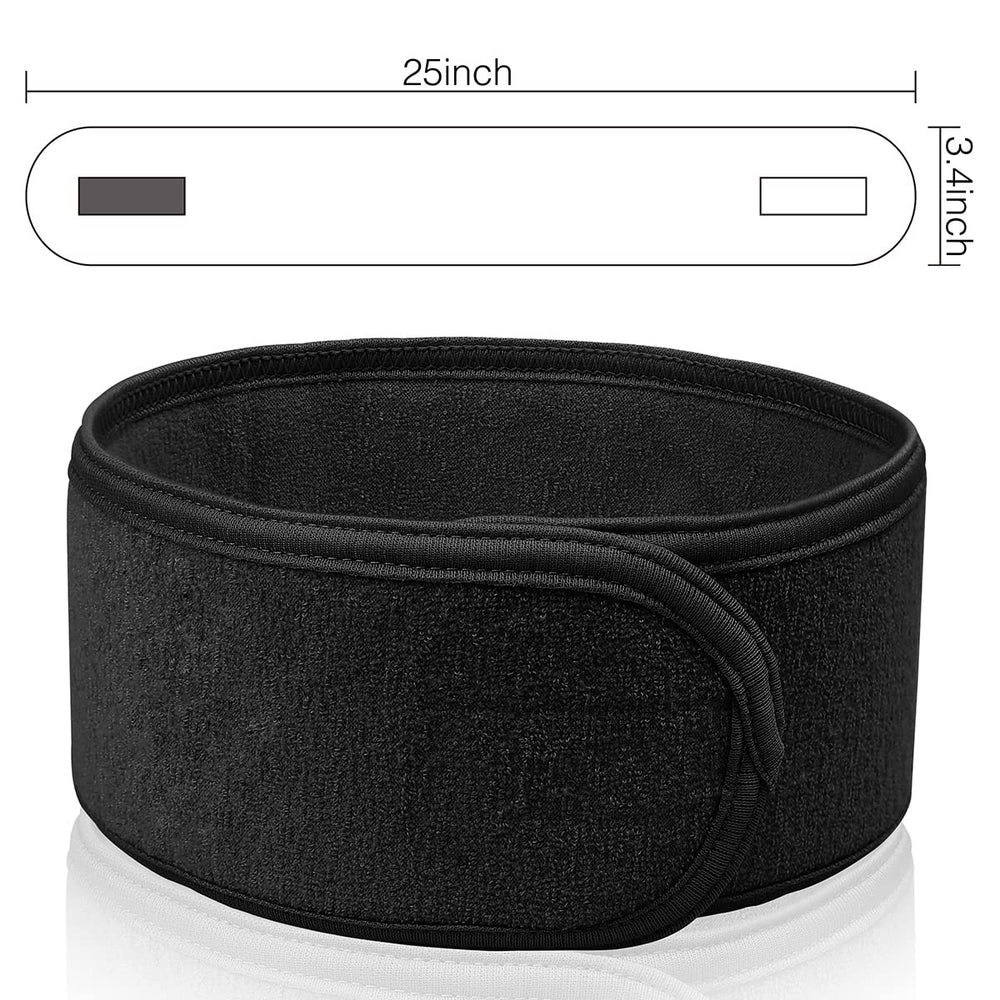 Denfany bandeau maquillage: retient les cheveux et protège les yeux.