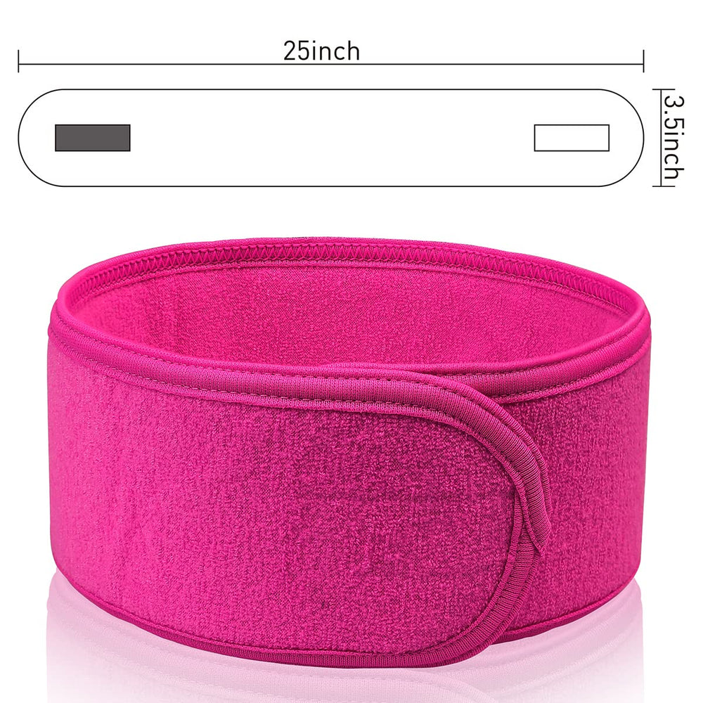 Denfany bandeau visage terry doux, confort optimal pendant le nettoyage ou le masque.