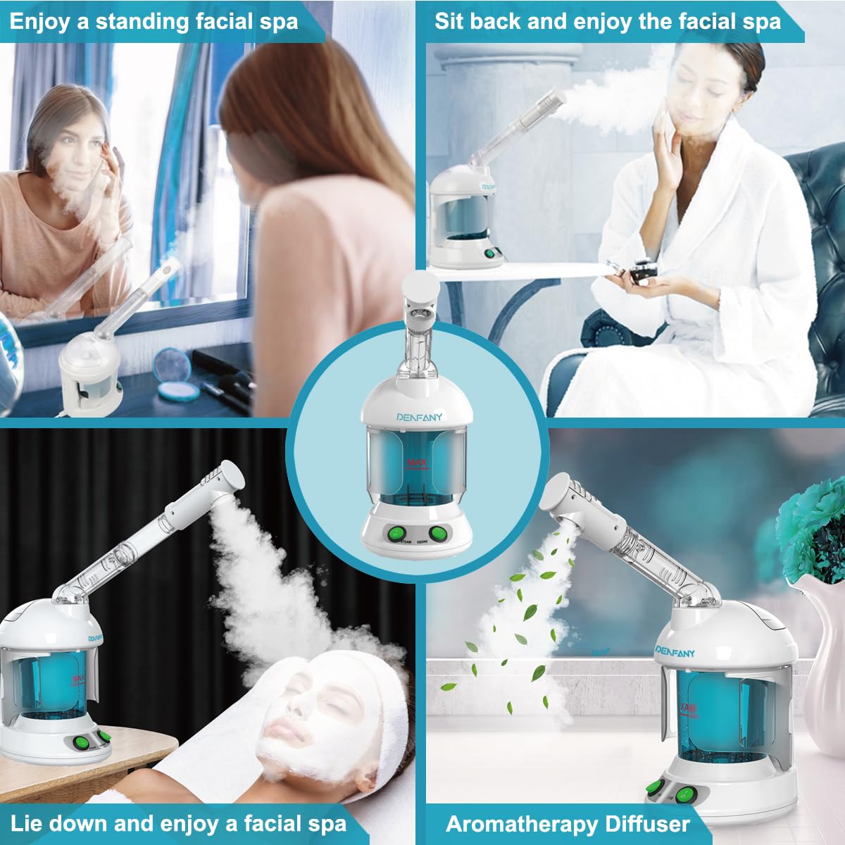DENFANY expérience spa à domicile avec cet appareil portable.