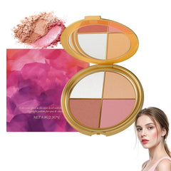 Denir Bonee Palette Yeux et Joues brillance naturelle pour un éclat quotidien.
