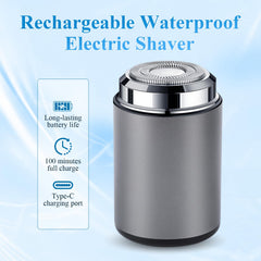 Denir Bonee rasoir électrique IPX7 imperméable utilisable sous l’eau
