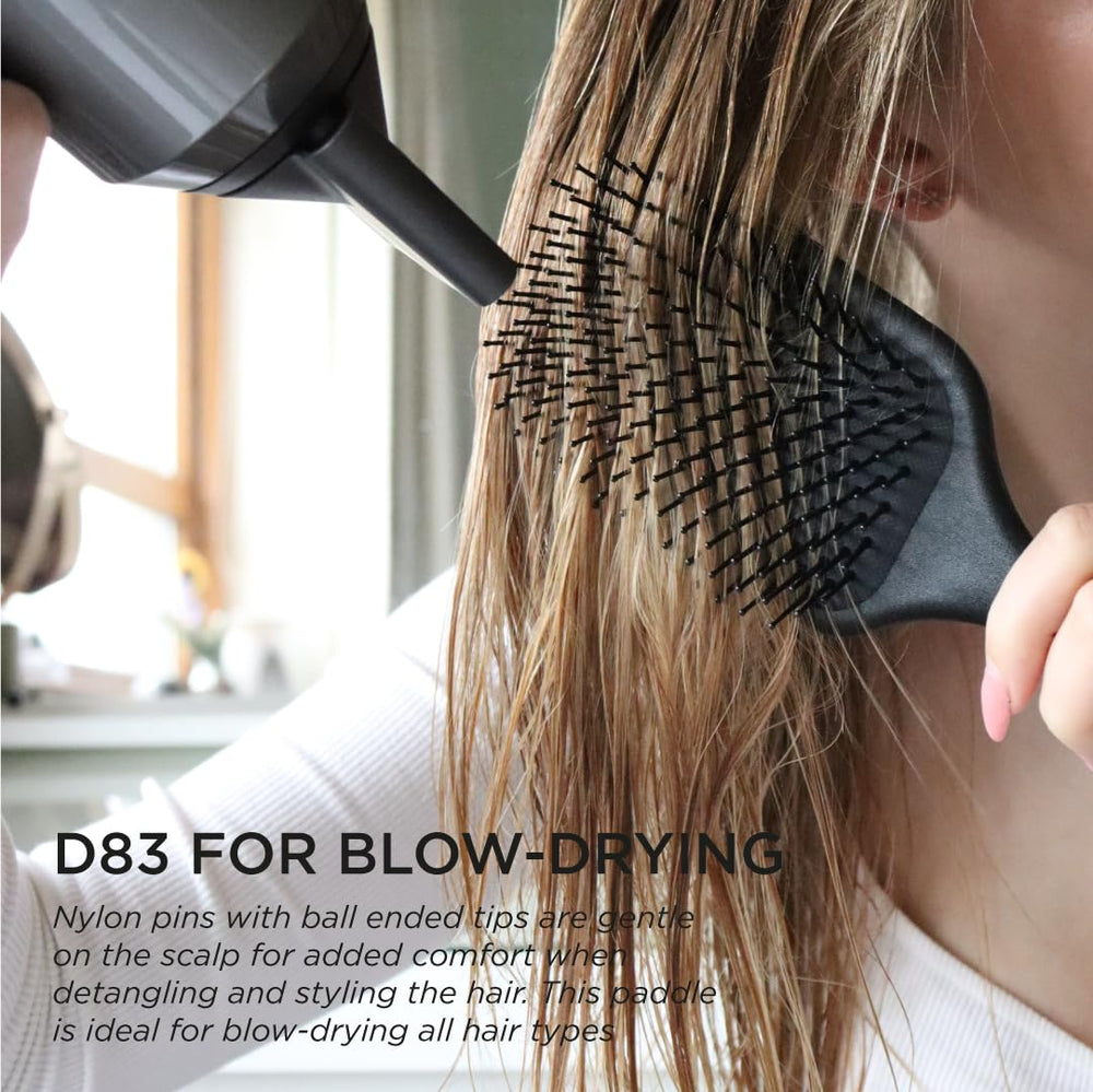 Denman brosse démêlage et lissage, usages multiples.
