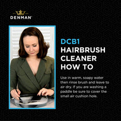 Denman Construction solide: plastique de haute qualité pour une longue durée.