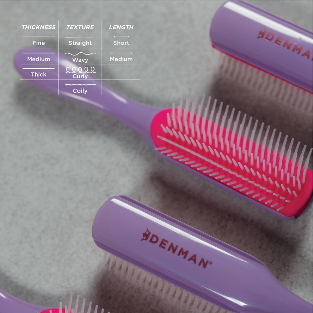 Denman D3 brushing et mise en forme délicate des boucles