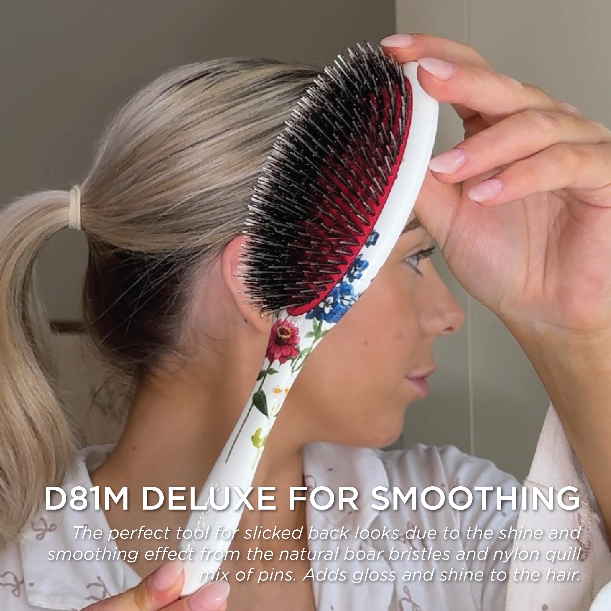 Denman D81M manche ergonomique assure confort et controle quotidien